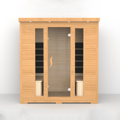 Rode Cedar 4 persoon Infrarood Sauna Thuis Ver Infrarood Sauna Kamer