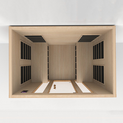 Rode Cedar 4 persoon Infrarood Sauna Thuis Ver Infrarood Sauna Kamer