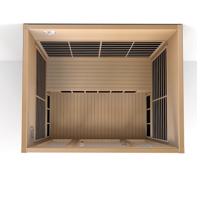 Traditionele woning lage emf nabij ver infrarood sauna rood cedermateriaal voor 3 personen