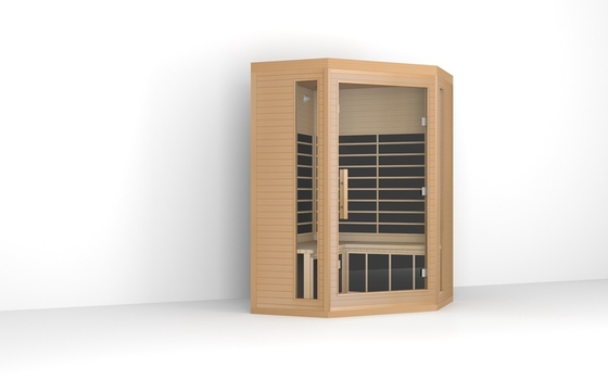 Traditionele luxe infraroodsauna voor 3 personen