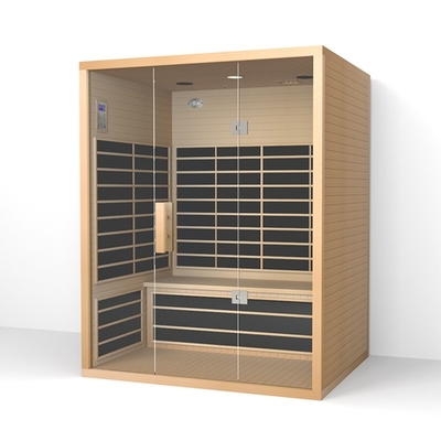 Houten commerciële infraroodsauna's 3 - 4 personen