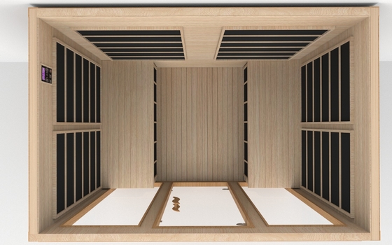 Laag EMF Infrarood Sauna 4 personen Rode Ceder Infrarood Sauna
