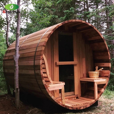 Droog stoom spa Hout gebrand Buiten waterdicht vat Sauna Ruimte Tuin Gebruik