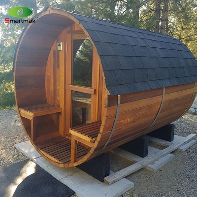 Droog stoom spa Hout gebrand Buiten waterdicht vat Sauna Ruimte Tuin Gebruik