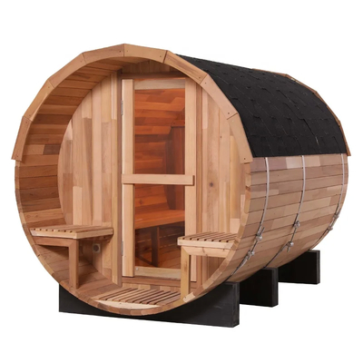 2-8 personen Hout Sauna Vaten Sauna Hout Gemakkelijke installatie 15-99 MIN Tijdsbereik