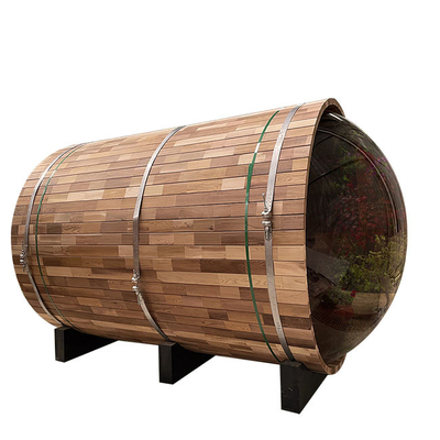 Canadees Rood Cedar Wood 6 de Zaal van de de Saunastoom van het Persoonsvat voor Tuin