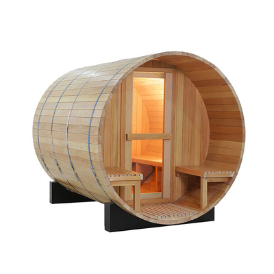1800x1800MM Zaal van de het Vatsauna van de Binnenplaatsdollekervel de Houten met Portiek