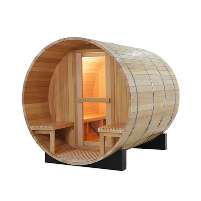1800x1800MM Zaal van de het Vatsauna van de Binnenplaatsdollekervel de Houten met Portiek