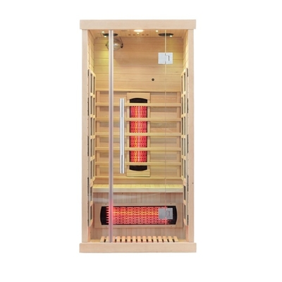 Volledig Spectrum 1 Stevige Hout van de Persoons het Individuele veel Infrarode Sauna