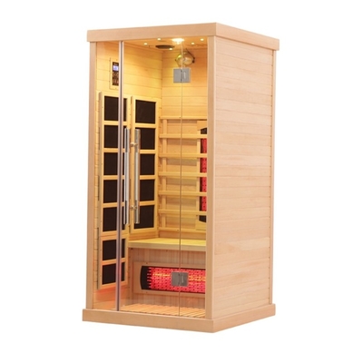 Volledig Spectrum 1 Stevige Hout van de Persoons het Individuele veel Infrarode Sauna