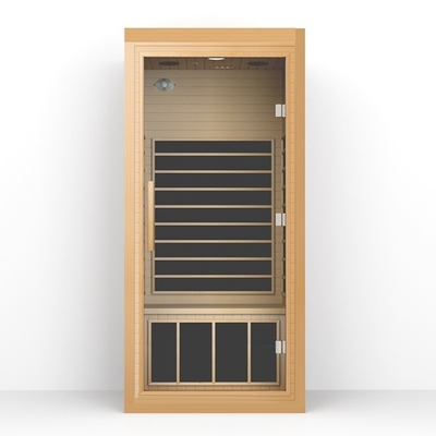 Modern veel Infrarood 1 het Gewichtsverlies 1350W van de Persoons Traditioneel Sauna