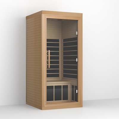 Modern veel Infrarood 1 het Gewichtsverlies 1350W van de Persoons Traditioneel Sauna