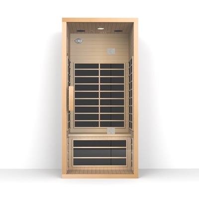 1350W de rode Infrarode Sauna van Cedar Sauna Room Indoor Far voor Enige Persoon
