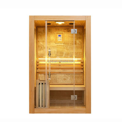 Traditionele Openluchtdollekervel Natte Sauna en Stoomzaal Tweepersoonsoem