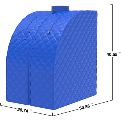 1050W het vouwen van Draagbare de Stoomsauna van Smartmak met Voetmassage