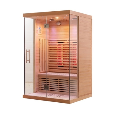 Kleine 2 Persoons Infrarode Sauna van de fysiotherapiegezondheid voor Huis het Zweten