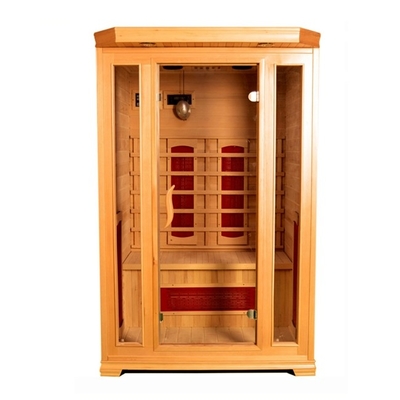Dollekervel 2 van het douanehuis Zaal van de Persoons de Infrarode Sauna met Zuurstof Ionizer