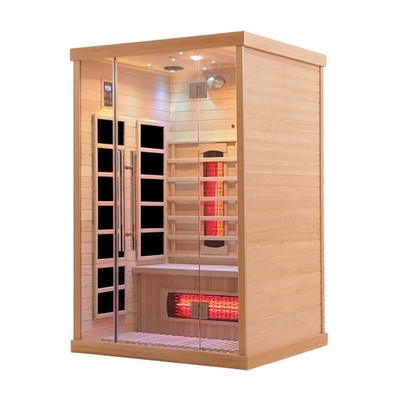 De Koolstof Verre Infrarode Sauna van het familie Binnen Volledige Spectrum voor Tweepersoons