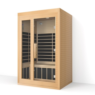 Dollekervel 2 Cabine van de Persoons de Infrarode Sauna voor Huis Binnen