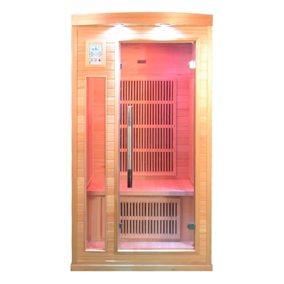1750w houten droog 2 het Huissauna's van de Persoons Infrarode Sauna Binnen