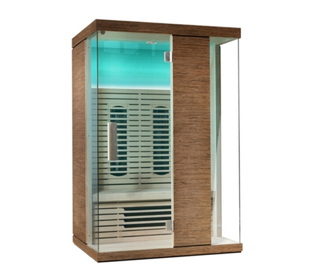 Huid die Tweepersoons Droge Sauna Infrarode Lichte Sauna voor Villahotels witten