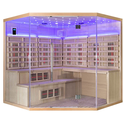 6 Infrarode de Stoomsauna 110V-240V van de persoonstribune omhoog voor Flat