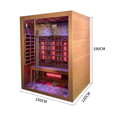 ODM Hemlock Home van de Canadian Spa Sauna 2 Sauna Stralende Gezondheid Persoon