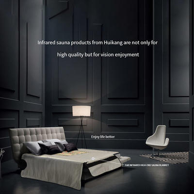 Negatieve Ion Infrared Sauna Bed Detox de Saunadeken van PEMF met Rode Fotonlichten